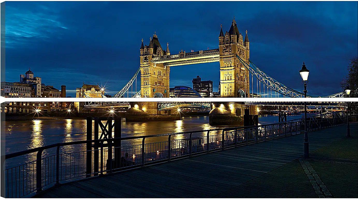 Модульная картина - Лондонский мост (London bridge)