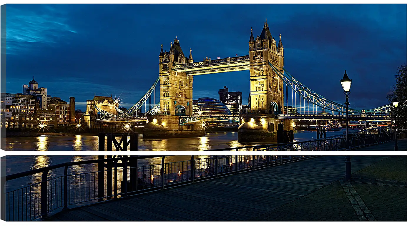 Модульная картина - Лондонский мост (London bridge)