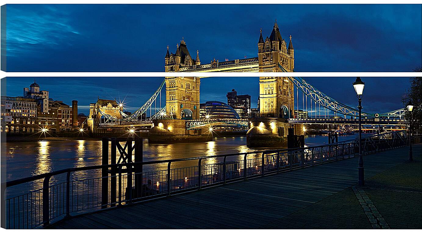 Модульная картина - Лондонский мост (London bridge)
