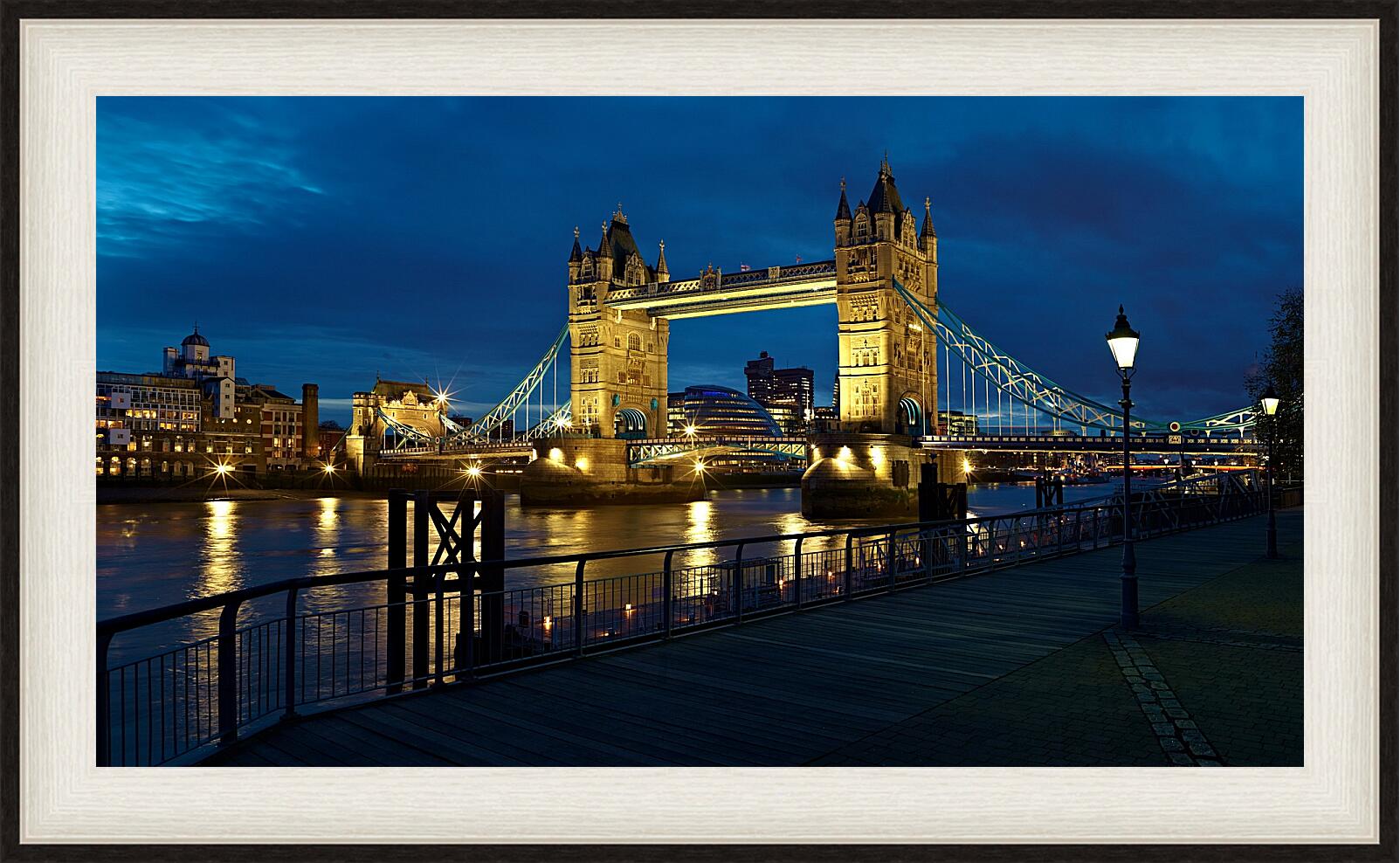 Картина в раме - Лондонский мост (London bridge)