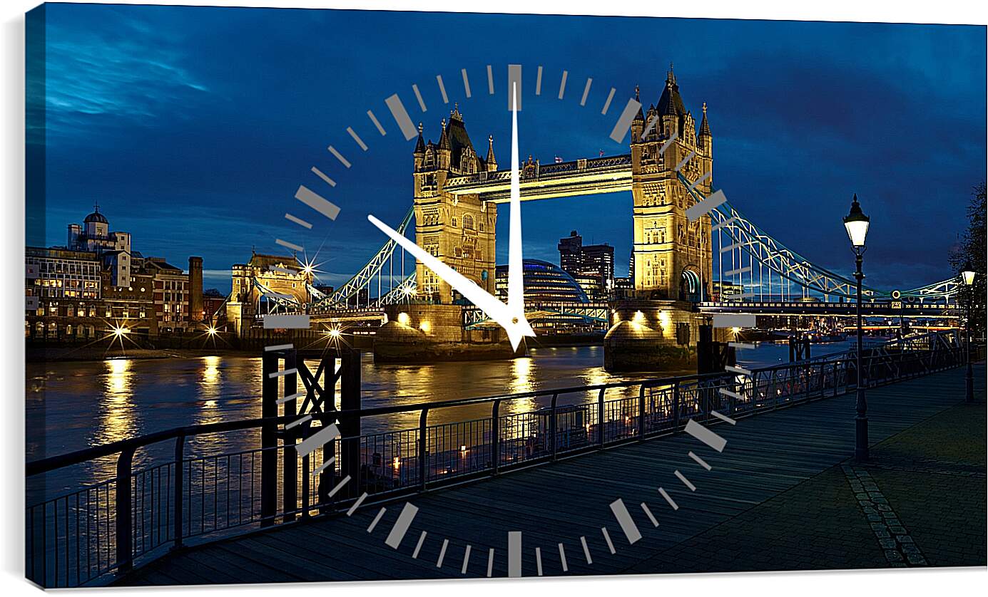Часы картина - Лондонский мост (London bridge)