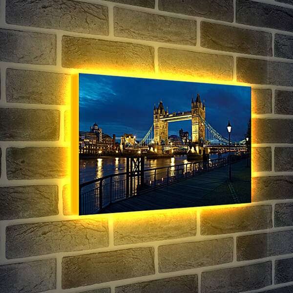 Лайтбокс световая панель - Лондонский мост (London bridge)