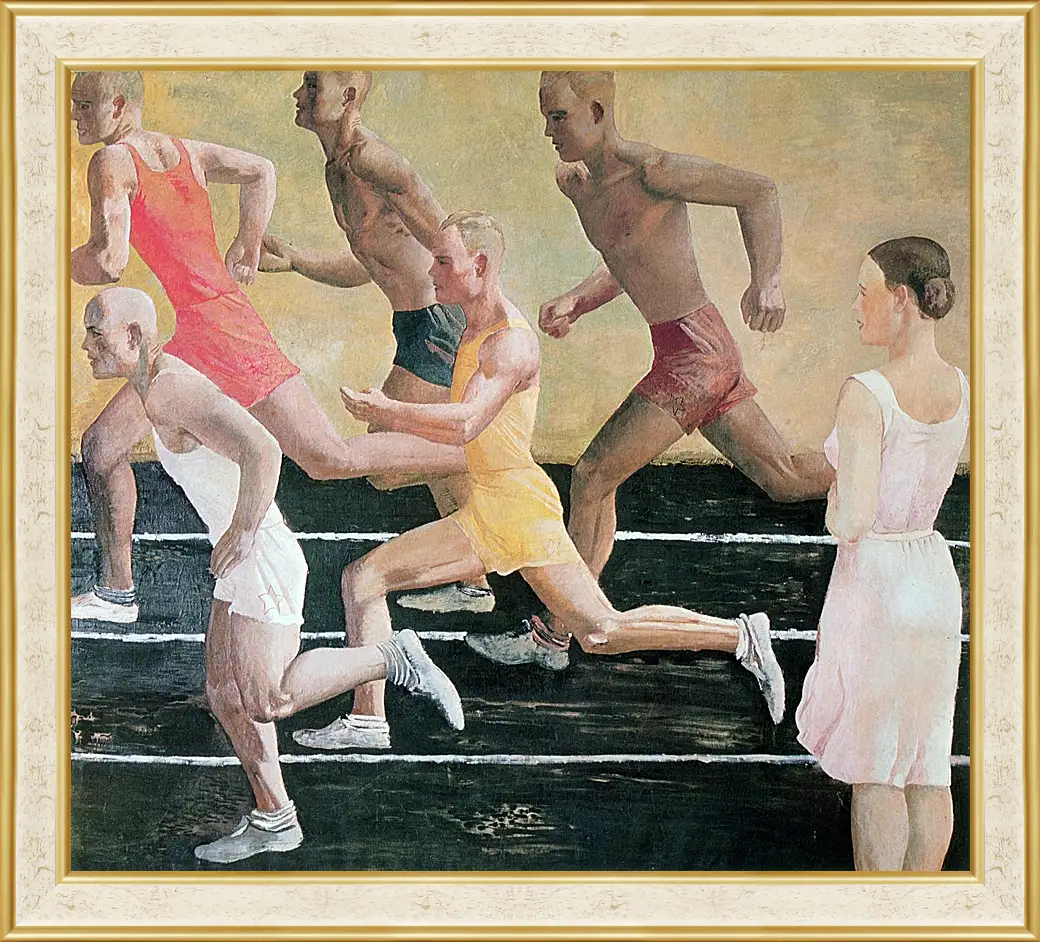 Дейнека лыжники 1931
