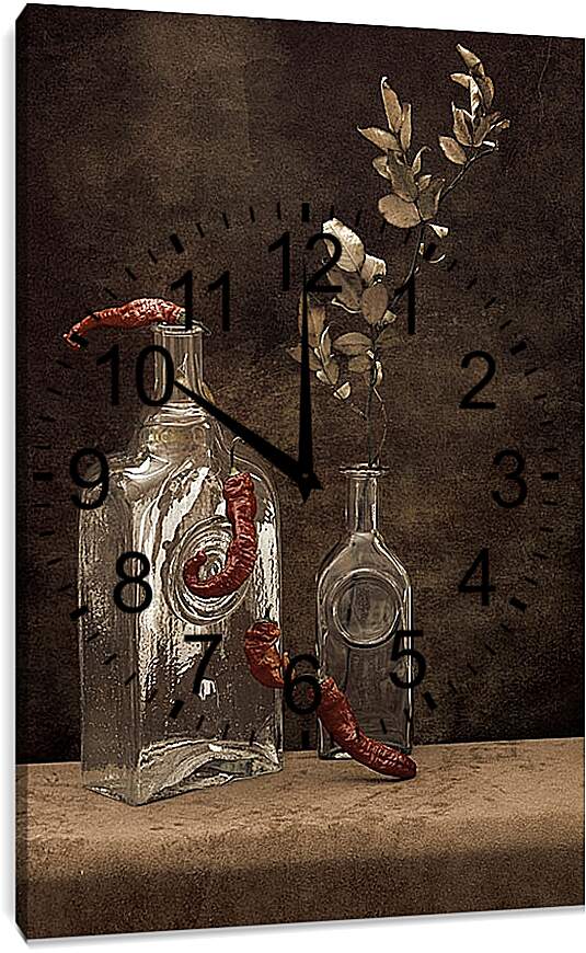 Часы картина - Горький перец. Валентин Иванцов