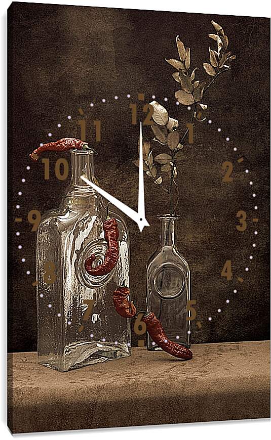 Часы картина - Горький перец. Валентин Иванцов