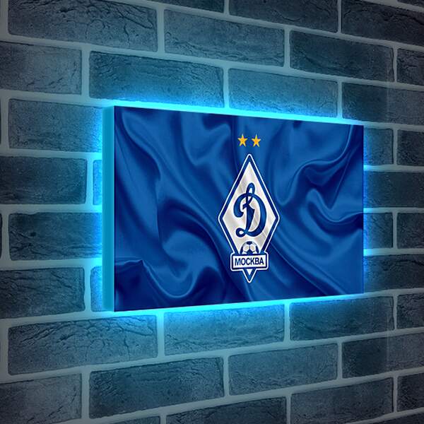 Лайтбокс световая панель - Эмблема ФК Динамо Москва