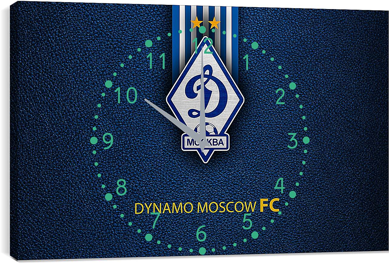 Часы картина - Эмблема ФК Динамо Москва