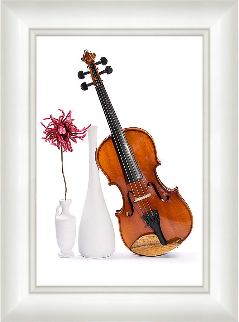 Картина в раме - Натюрморт со скрипкой