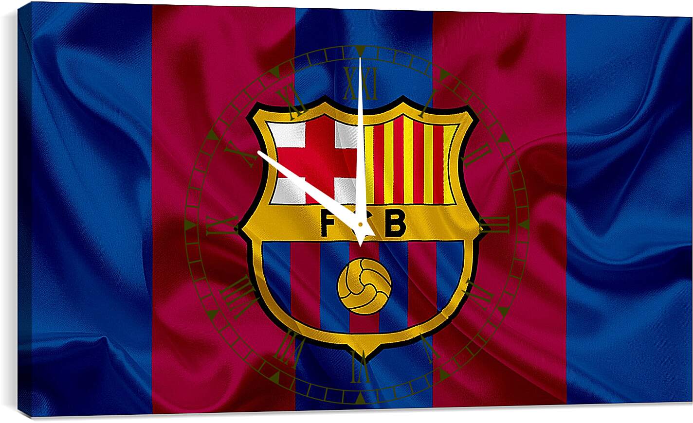 Часы картина - Эмблема ФК Барселона