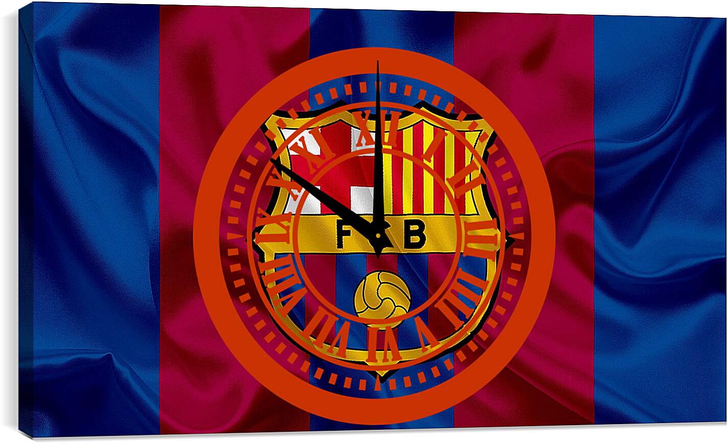 Часы картина - Эмблема ФК Барселона