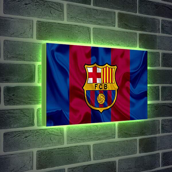 Лайтбокс световая панель - Эмблема ФК Барселона