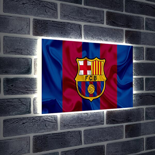Лайтбокс световая панель - Эмблема ФК Барселона