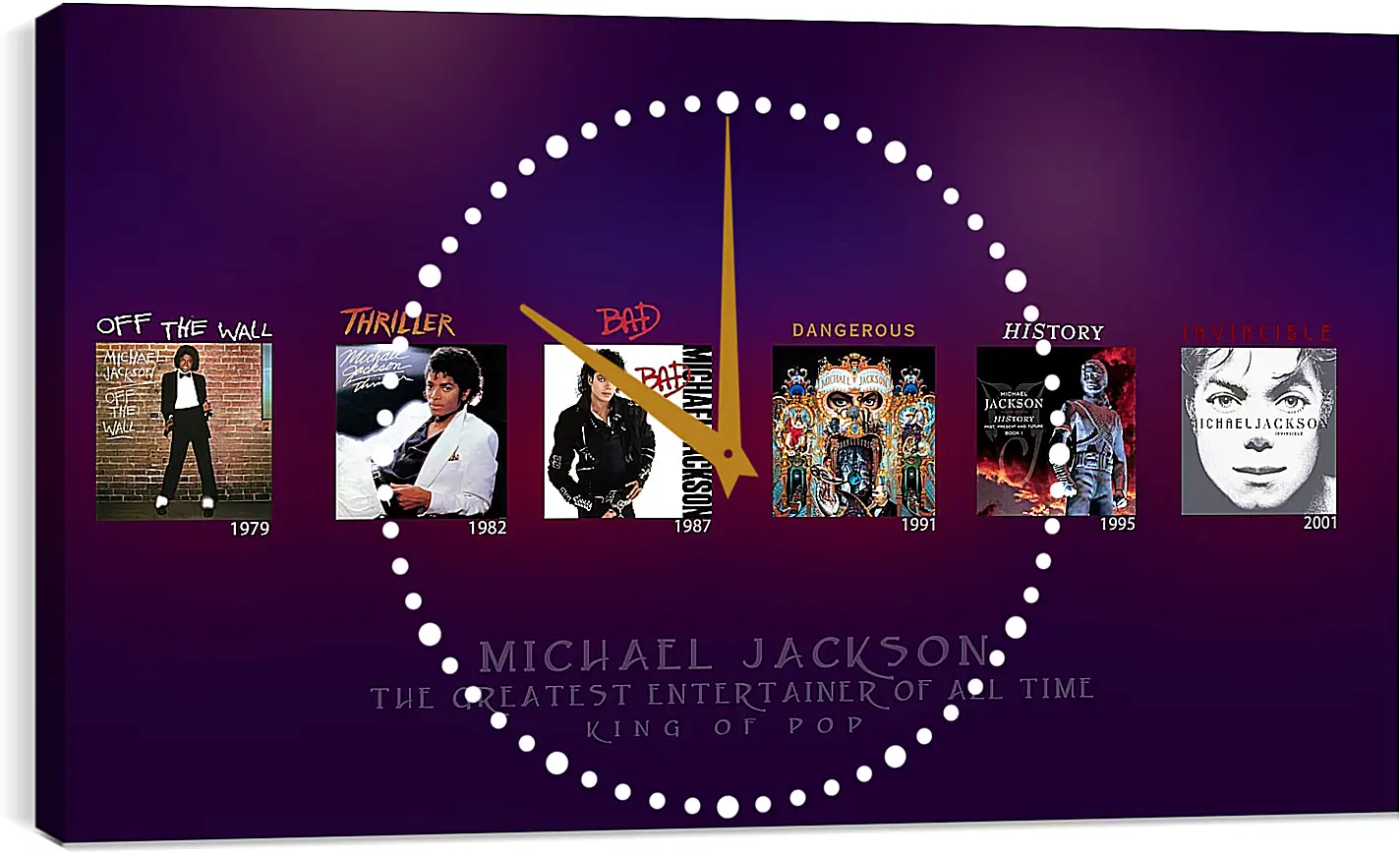 Часы картина - Майкл Джексон. Michael Jackson