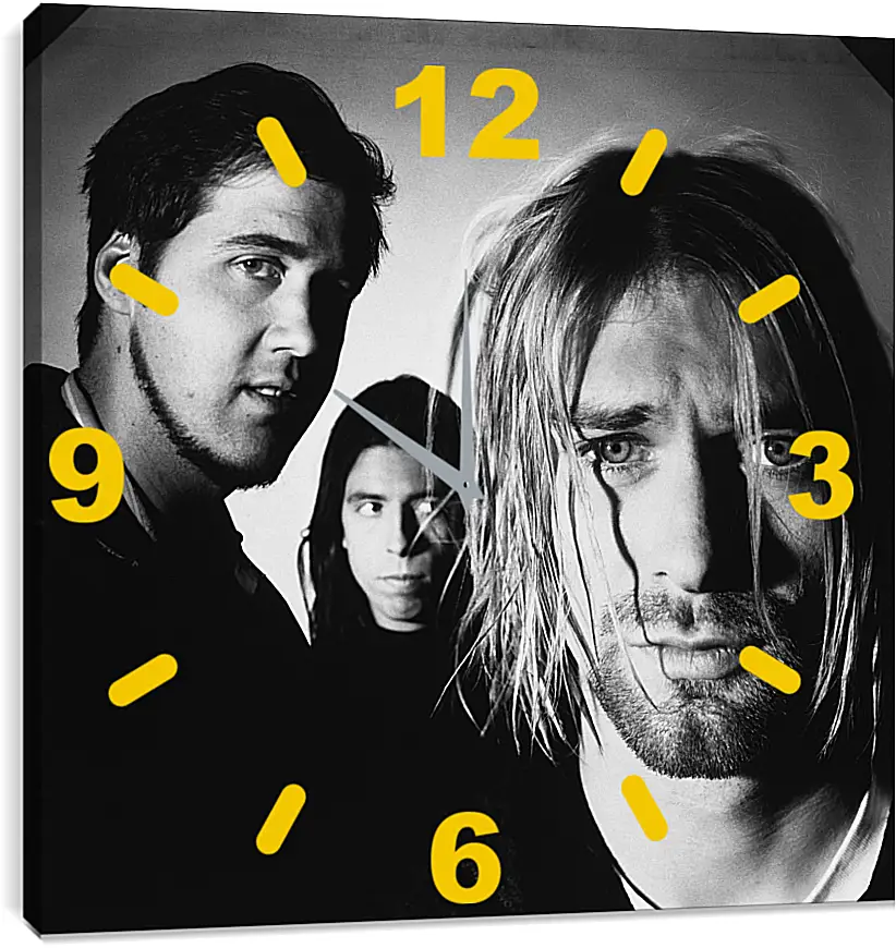 Часы картина - Нирвана (Nirvana)