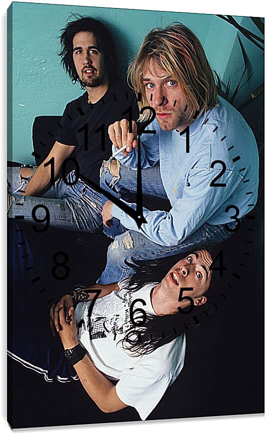 Часы картина - Нирвана (Nirvana)