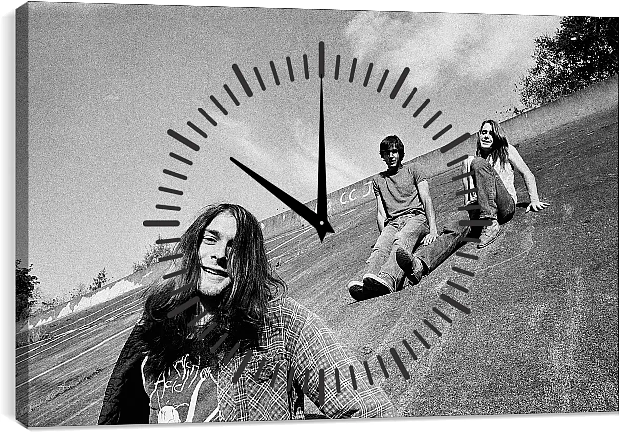 Часы картина - Нирвана (Nirvana)