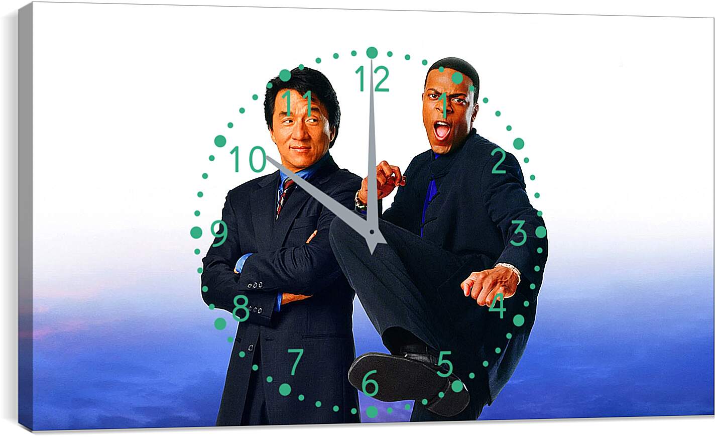 Часы картина - Джеки Чан и Крис Такер. Час пик