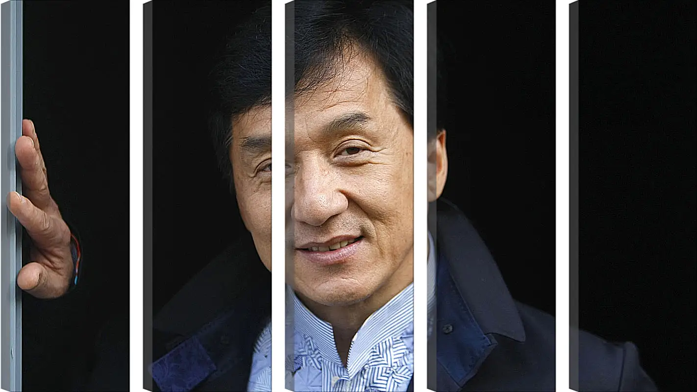 Модульная картина - Джеки Чан. Jackie Chan