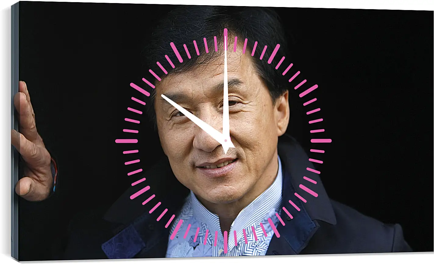 Часы картина - Джеки Чан. Jackie Chan