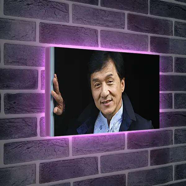 Лайтбокс световая панель - Джеки Чан. Jackie Chan