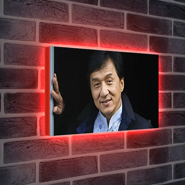 Лайтбокс световая панель - Джеки Чан. Jackie Chan