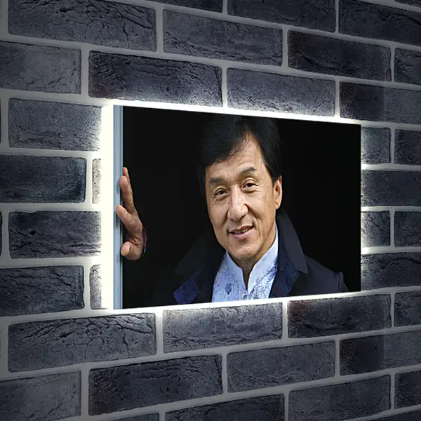 Лайтбокс световая панель - Джеки Чан. Jackie Chan