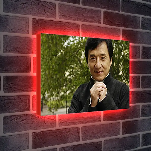 Лайтбокс световая панель - Джеки Чан. Jackie Chan