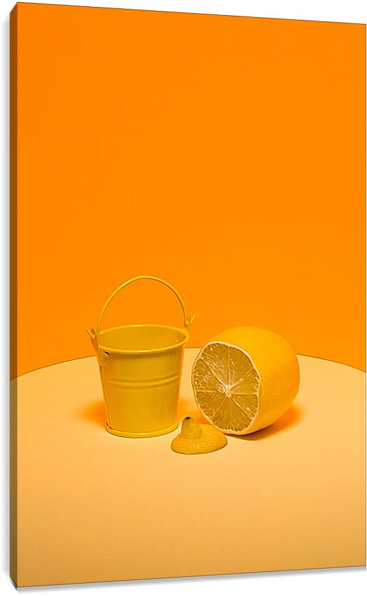 Постер и плакат - Лимон с ведром