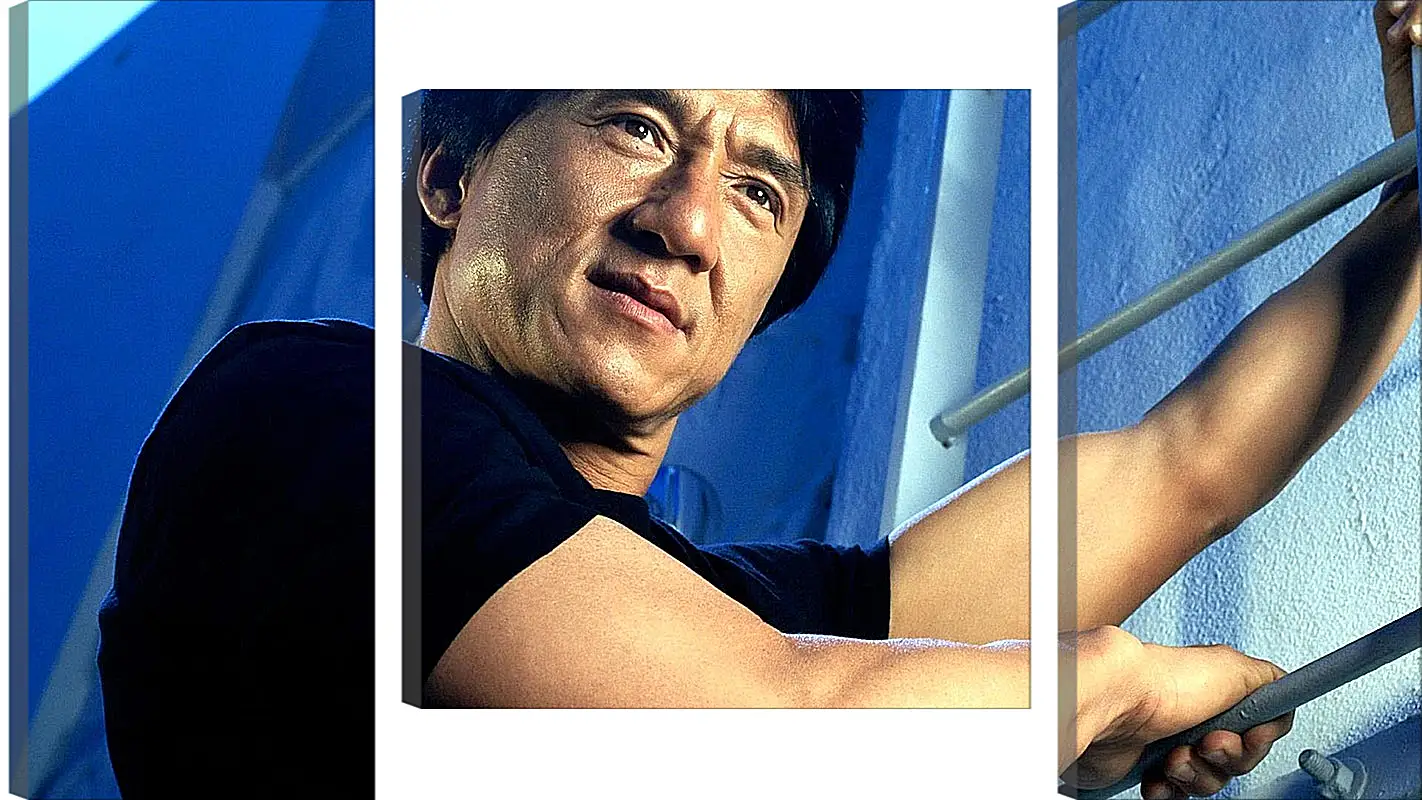 Модульная картина - Джеки Чан. Jackie Chan