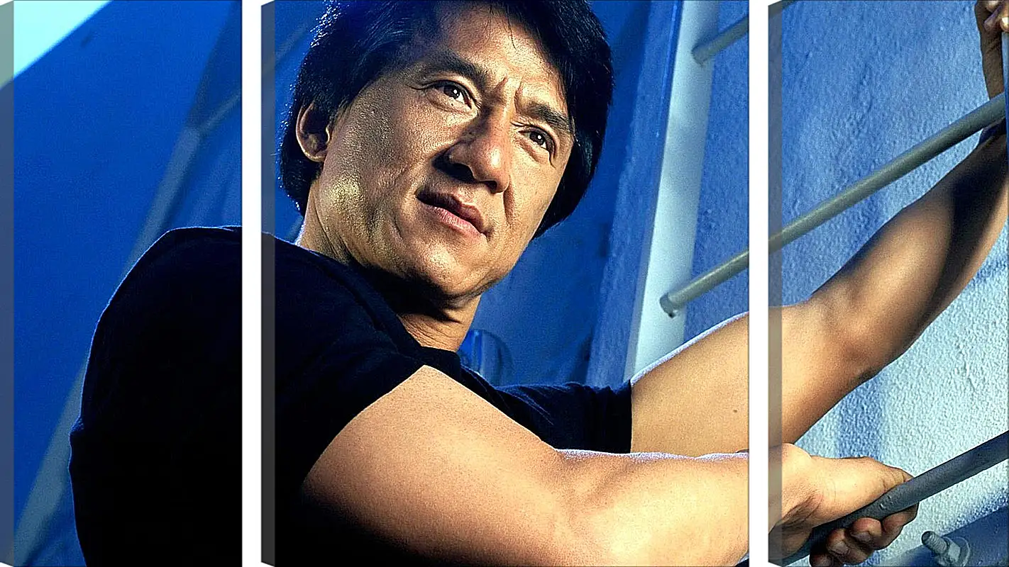 Модульная картина - Джеки Чан. Jackie Chan