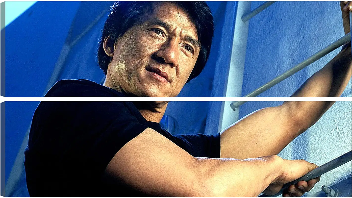 Модульная картина - Джеки Чан. Jackie Chan