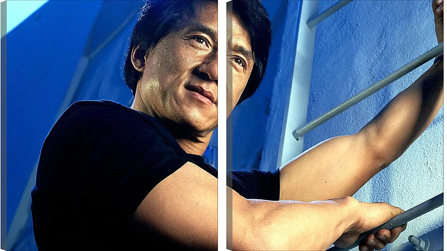 Модульная картина - Джеки Чан. Jackie Chan