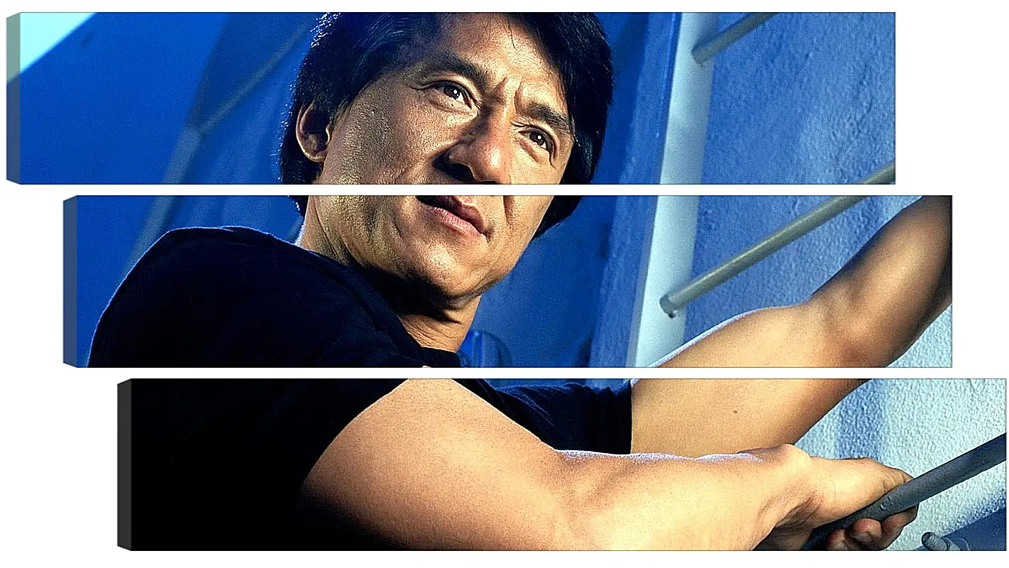 Модульная картина - Джеки Чан. Jackie Chan