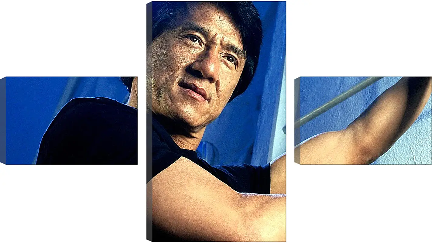 Модульная картина - Джеки Чан. Jackie Chan