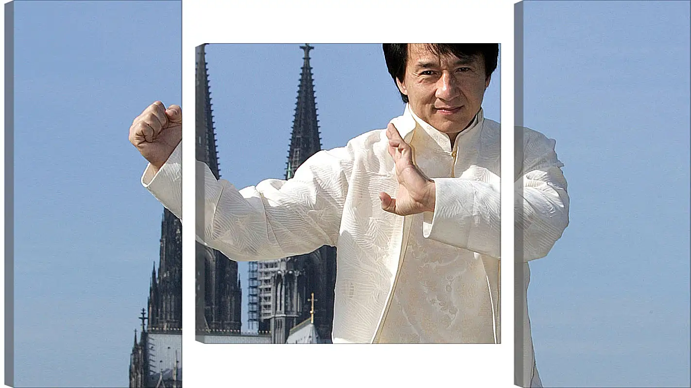 Модульная картина - Джеки Чан. Jackie Chan