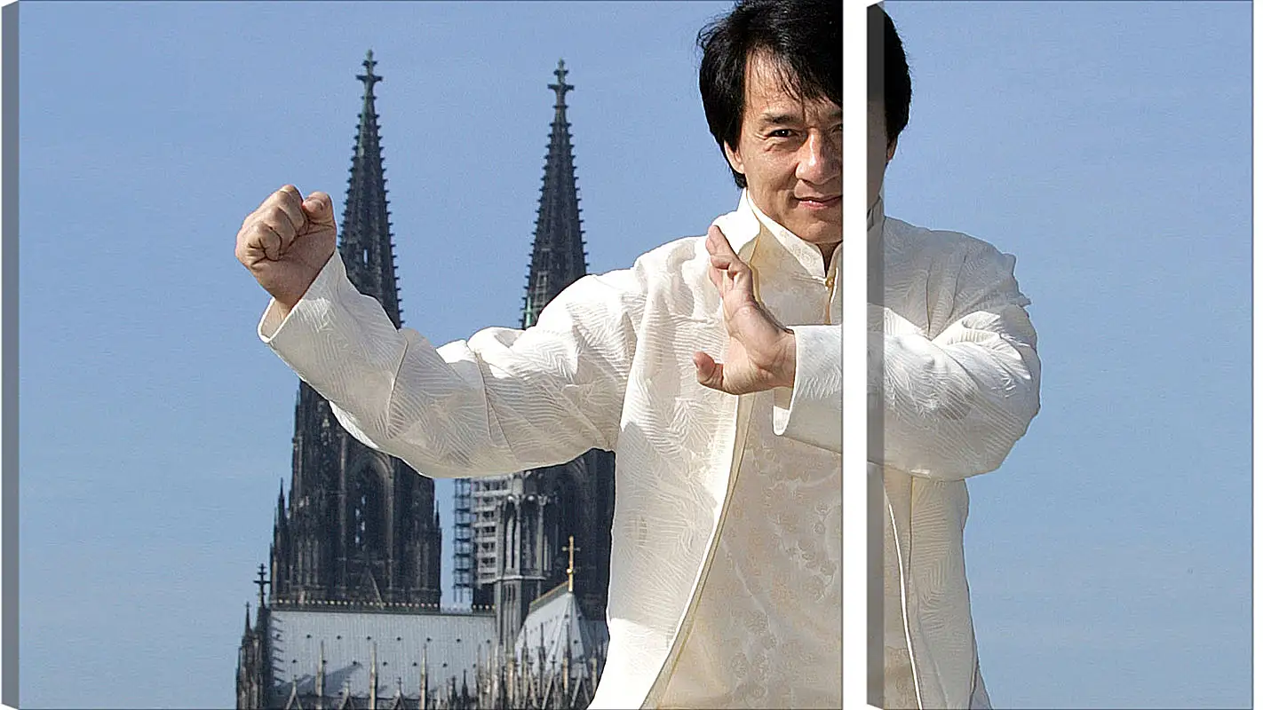 Модульная картина - Джеки Чан. Jackie Chan