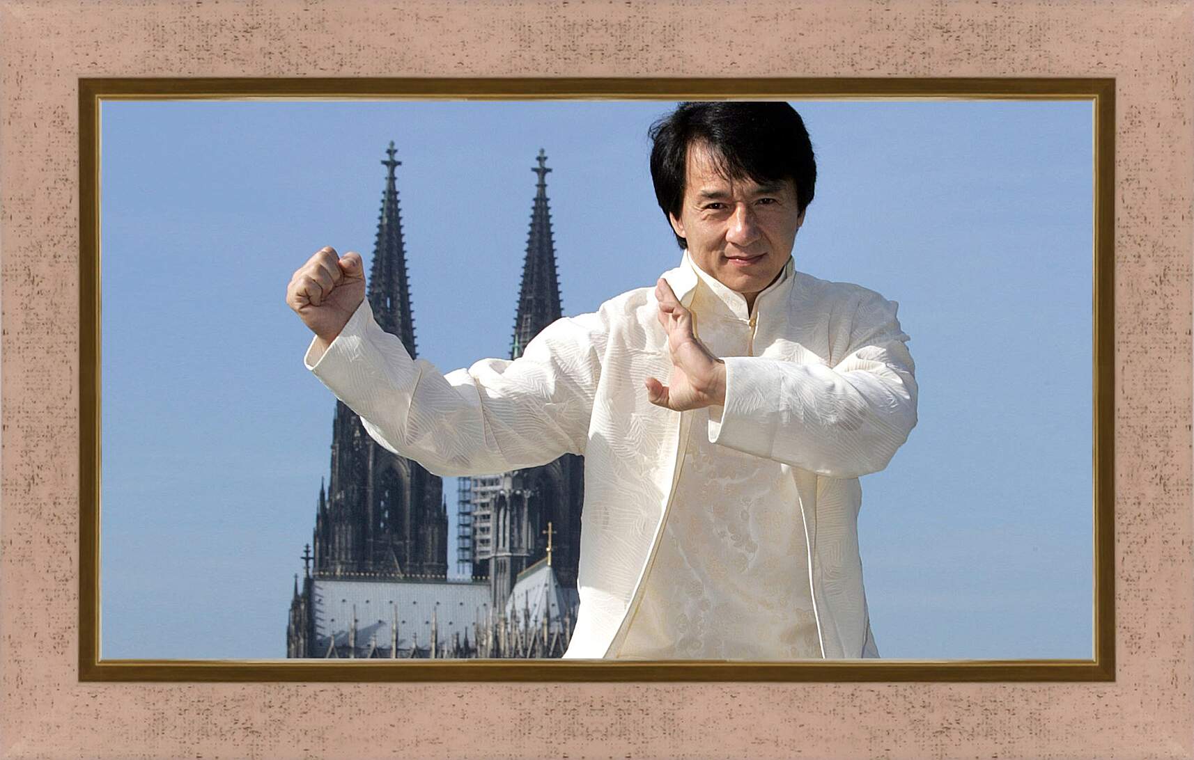 Картина в раме - Джеки Чан. Jackie Chan