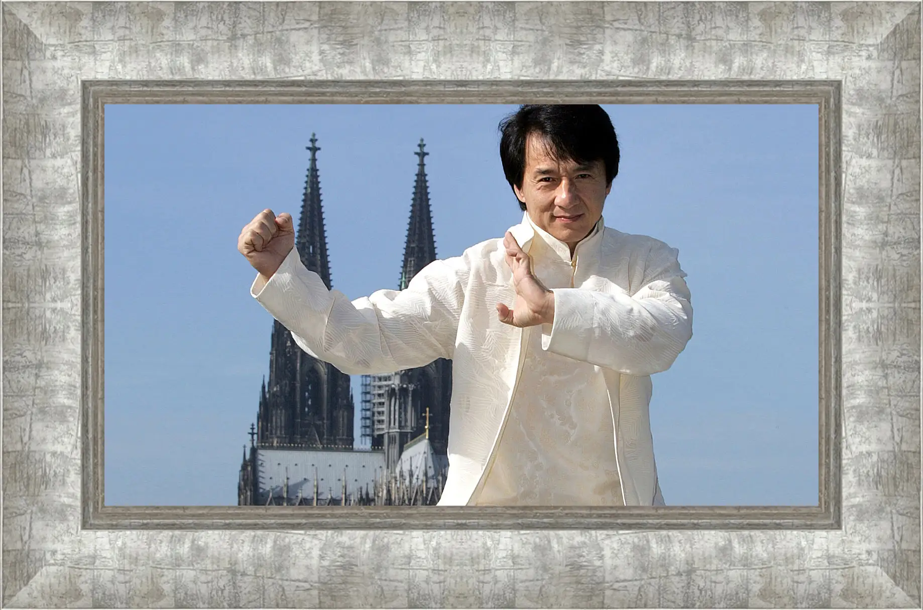 Картина в раме - Джеки Чан. Jackie Chan