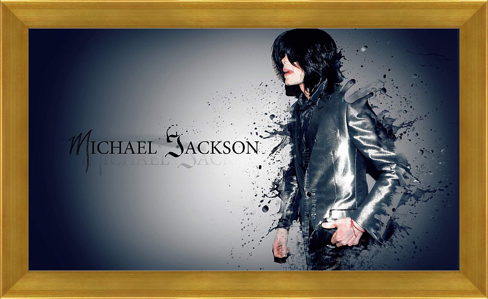 Картина в раме - Майкл Джексон. Michael Jackson