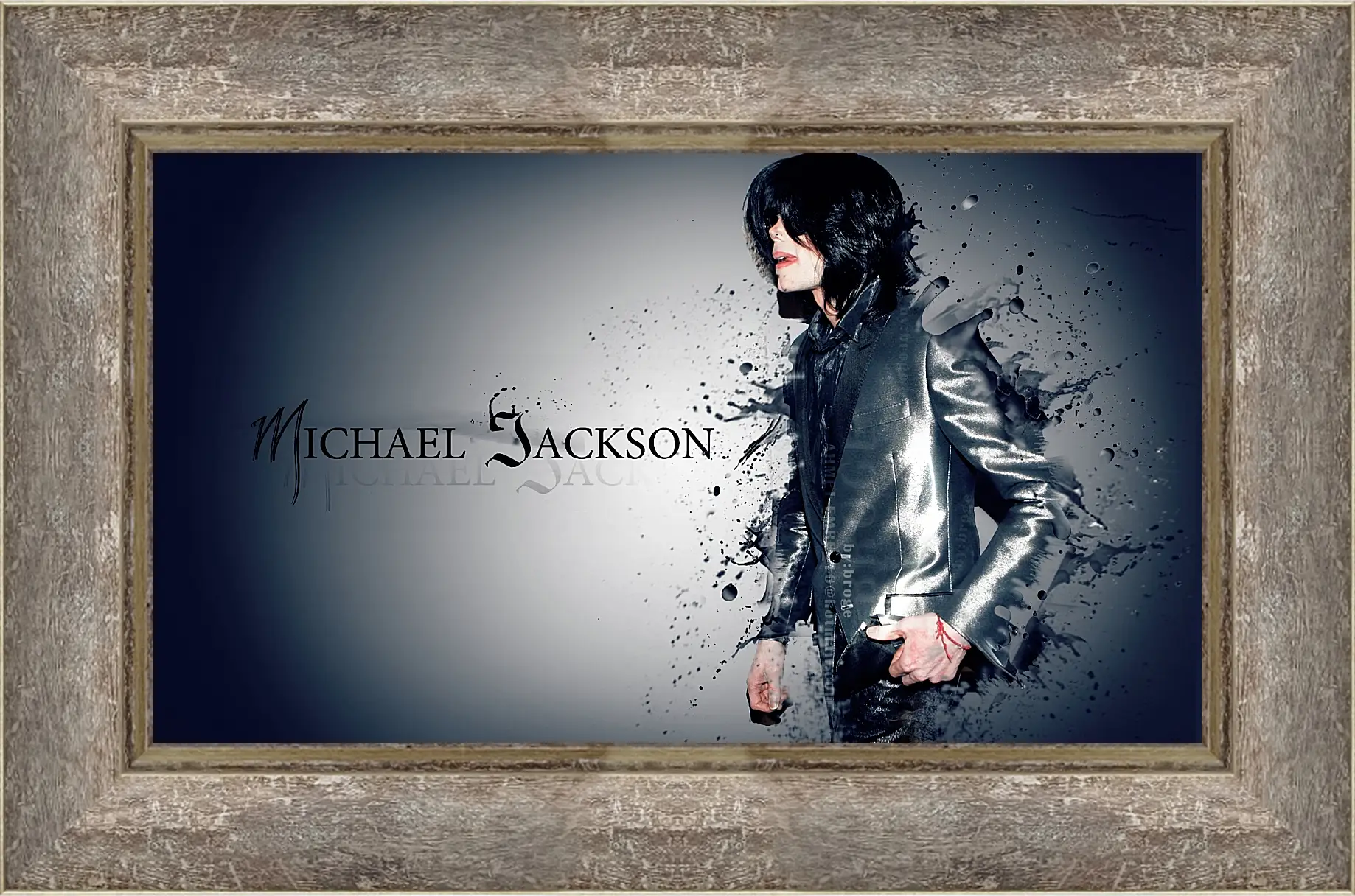 Картина в раме - Майкл Джексон. Michael Jackson