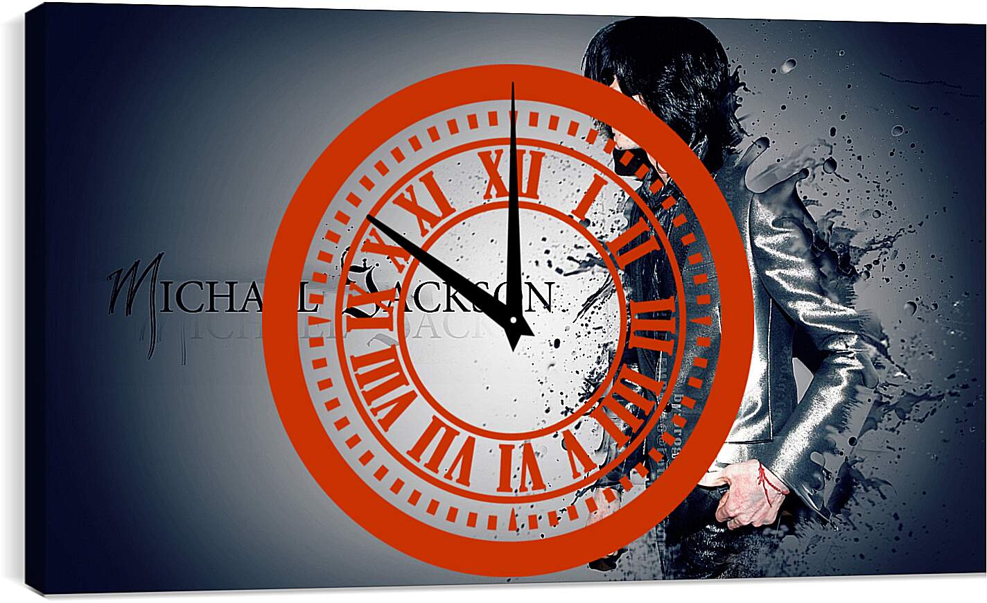 Часы картина - Майкл Джексон. Michael Jackson