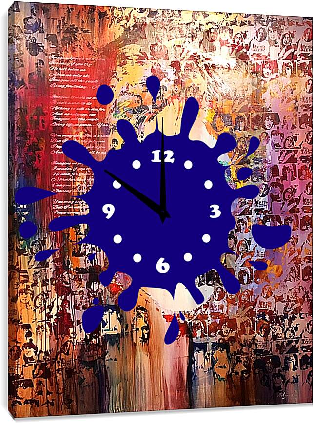 Часы картина - Джон Леннон