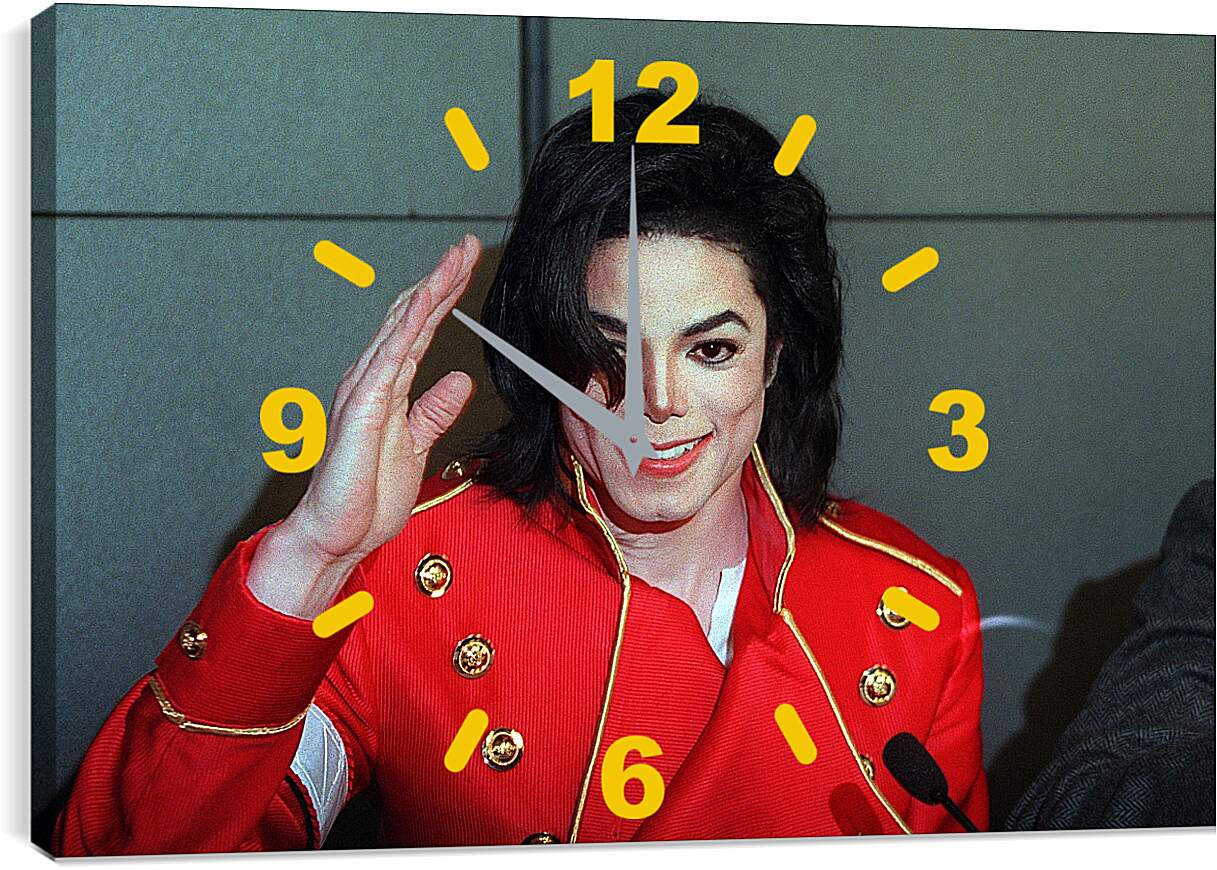 Часы картина - Майкл Джексон. Michael Jackson