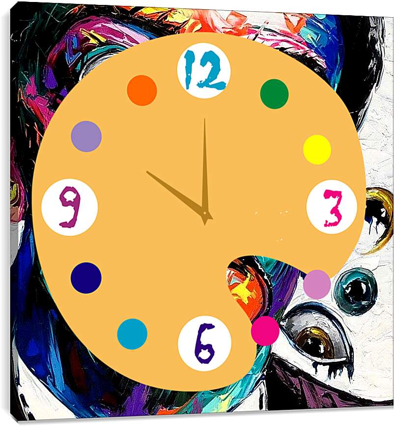 Часы картина - Сальвадор Дали
