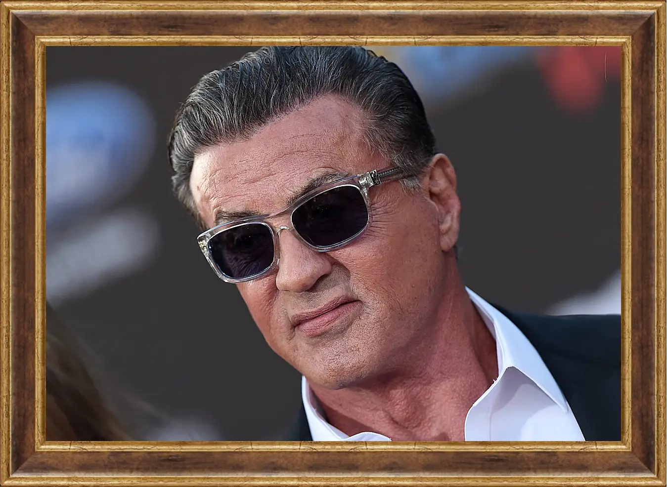 Картина в раме - Сильвестр Сталлоне. Sylvester Stallone