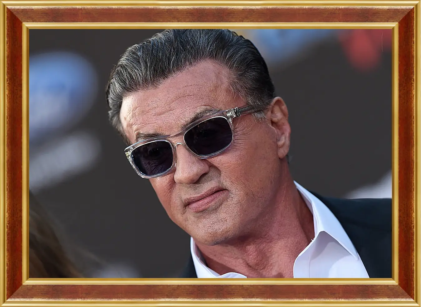 Картина в раме - Сильвестр Сталлоне. Sylvester Stallone