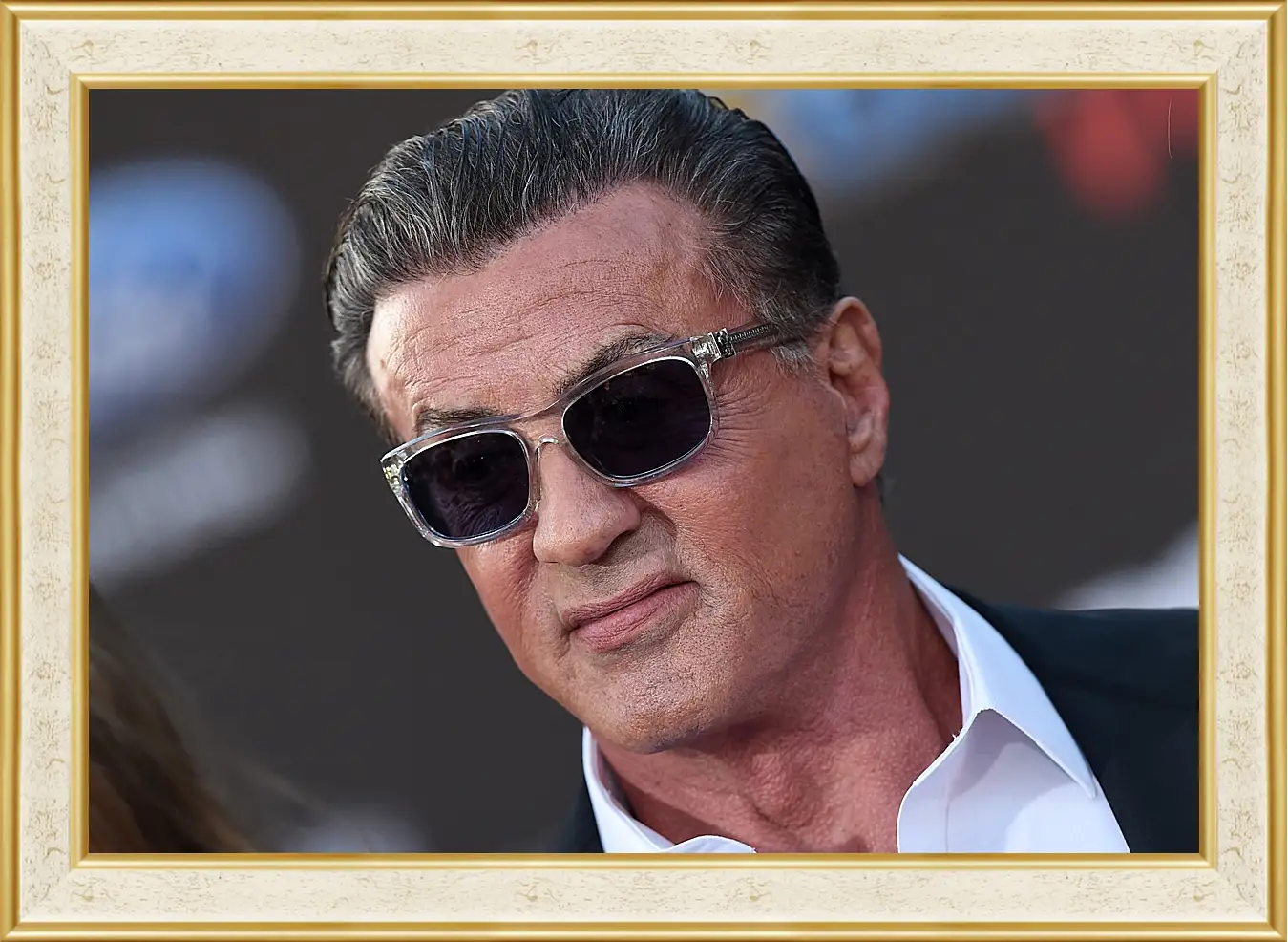 Картина в раме - Сильвестр Сталлоне. Sylvester Stallone