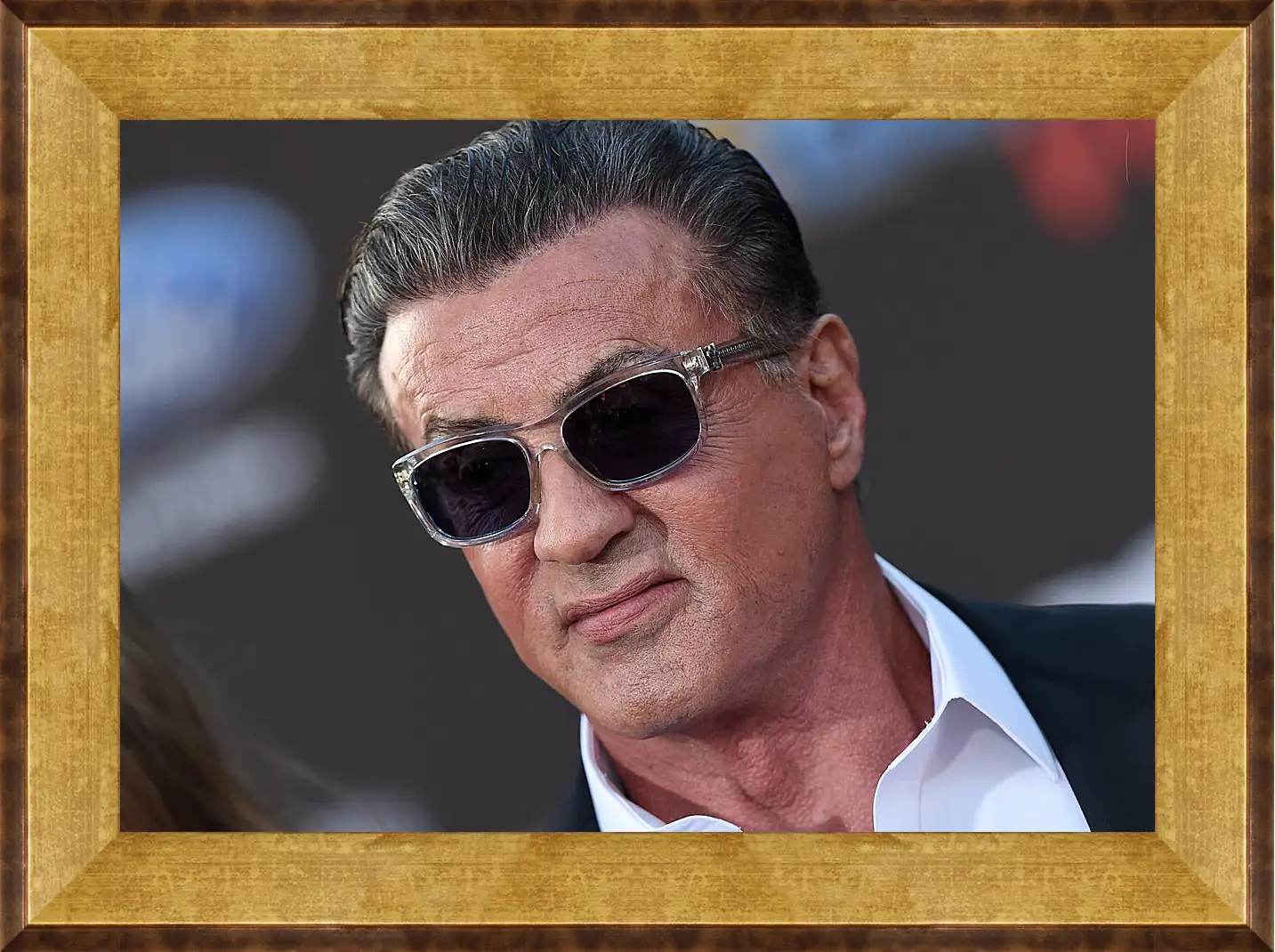 Картина в раме - Сильвестр Сталлоне. Sylvester Stallone