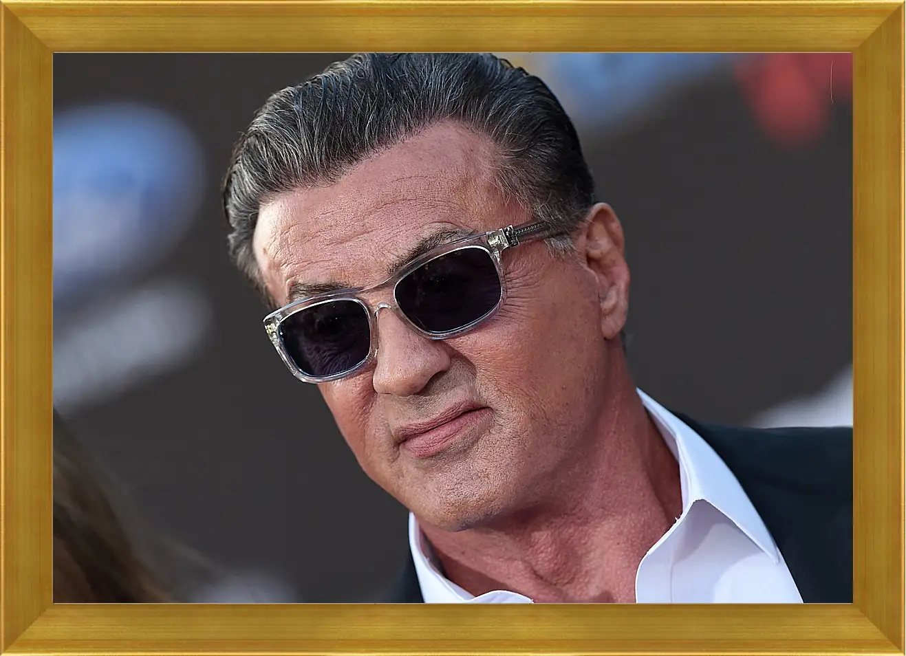 Картина в раме - Сильвестр Сталлоне. Sylvester Stallone