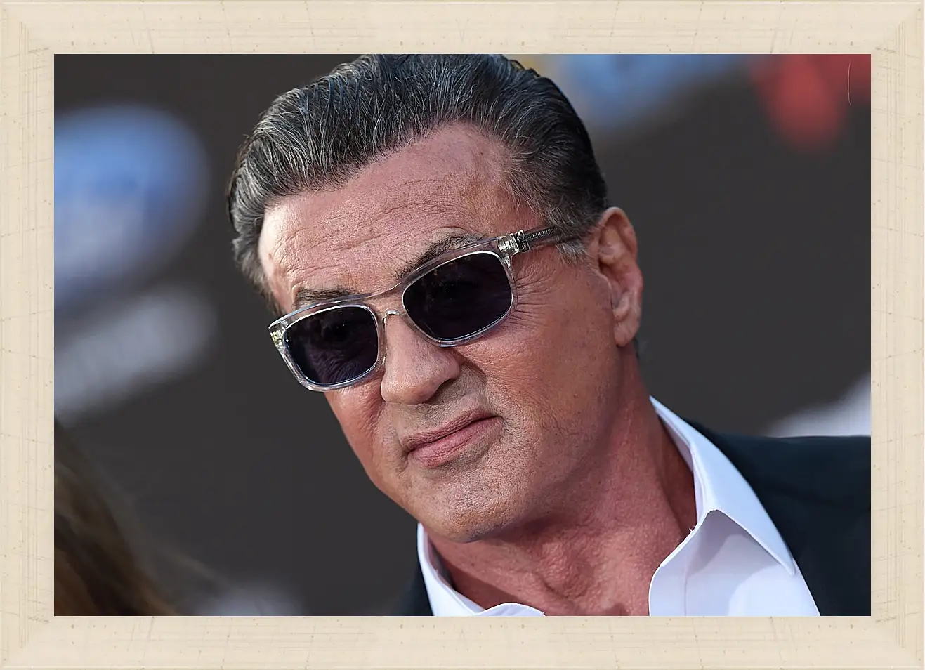 Картина в раме - Сильвестр Сталлоне. Sylvester Stallone